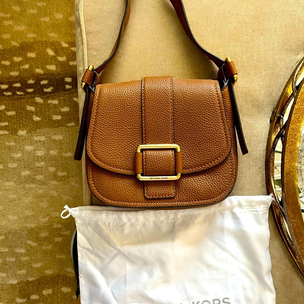 Michael Kors- crossbody carried once new condition